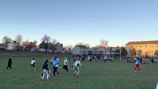 CNF flag football end zone
