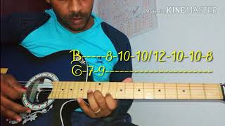 Miniatura de ""Mana katha beautiful love"/naperu surya,/guitar tabs,tutorial,/satish telugu guitar songs"