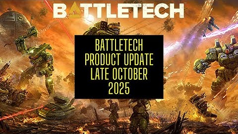 BattleTech Late October 2025 Product Update #battletech #catalystgamelabs
