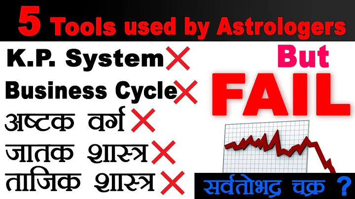 5 Tools used in Financial Astrology but Fails - Dasha, KP, Ashtak Varga, Business Cycles, Charts