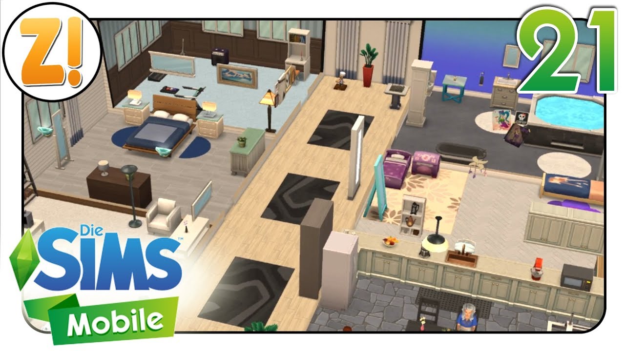 Die Sims Mobile Ein Richtig Krasses Haus 21 Deutsch Youtube