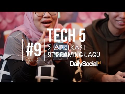 5 Aplikasi Streaming Lagu | TECH 5