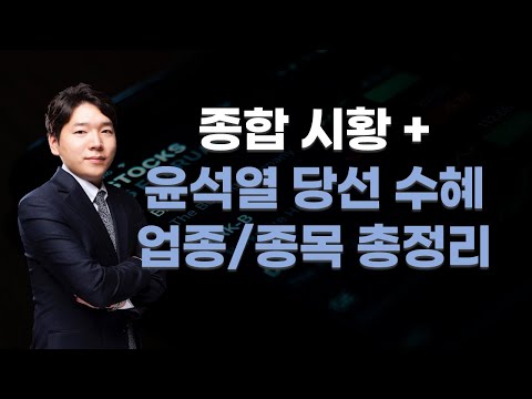 [주식] 220310 종합 시황 + 윤석열 당선 수혜 업종/종목 총정리