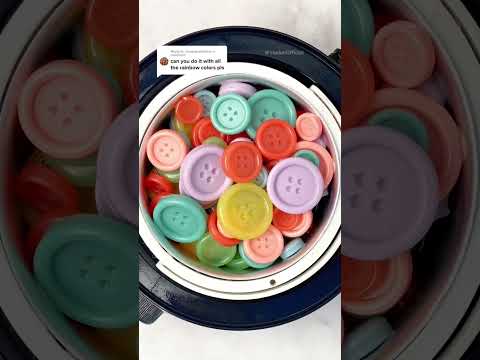 Waxing with rainbow colors buttons #waxing #asmr #yeelen #waxtips #waxingkit #hardwax #legwaxing