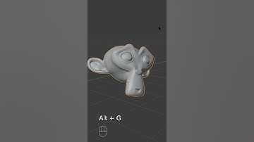 How to reset object transform in BLENDER #Shorts