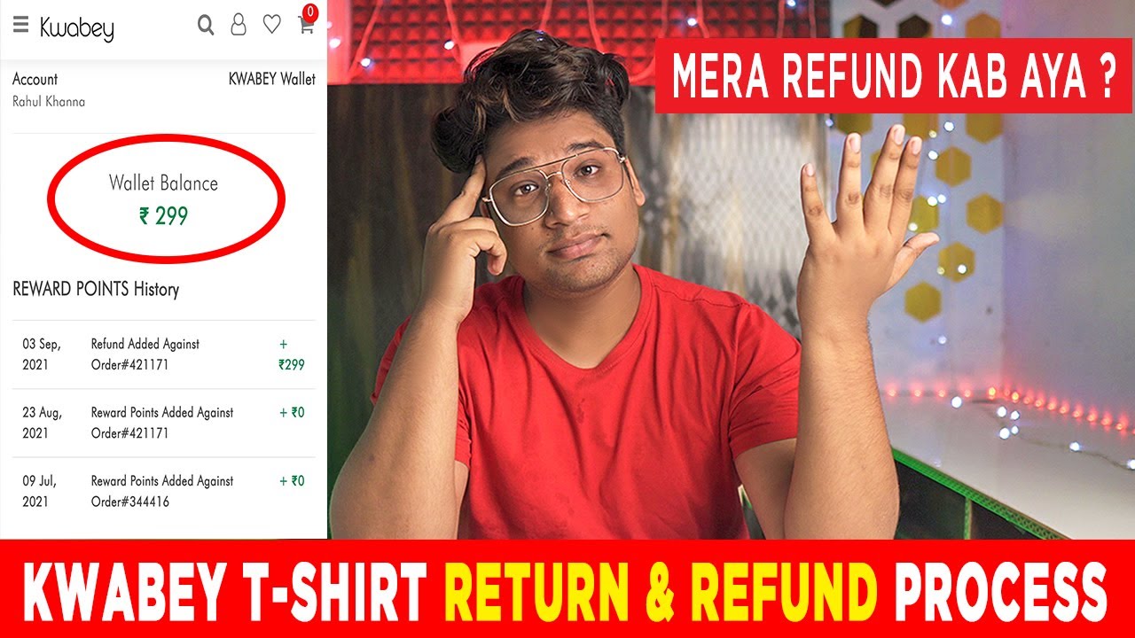 Kwabey T Shirt Return And Refund 