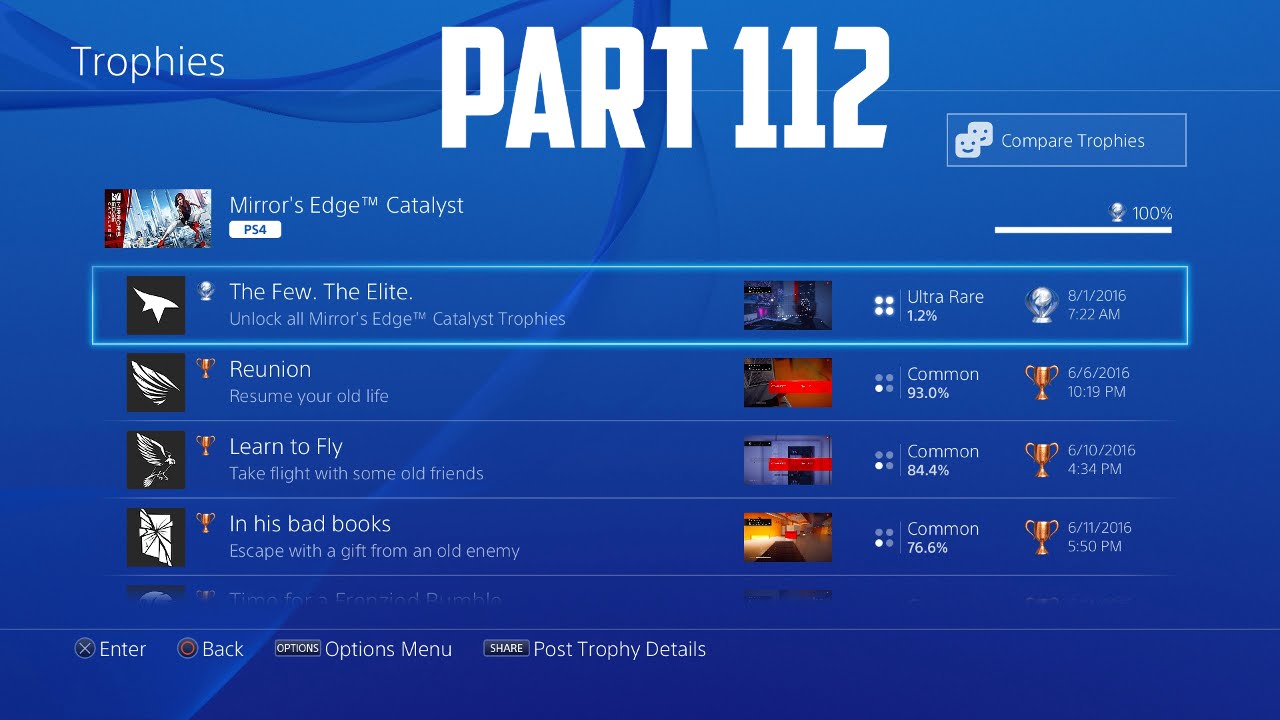 Mirror's Edge Trophy Guide •