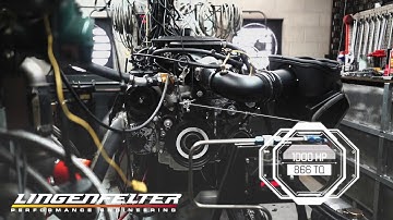 1000 hp LT4  Engine Dyno Run - Lingenfelter