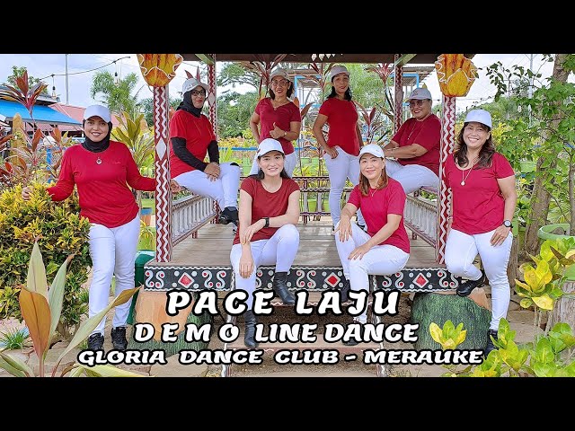 PACE LAJU/LINE DANCE/Choreo Caecilia M Fatruan/GDC Merauke Papua INA class=