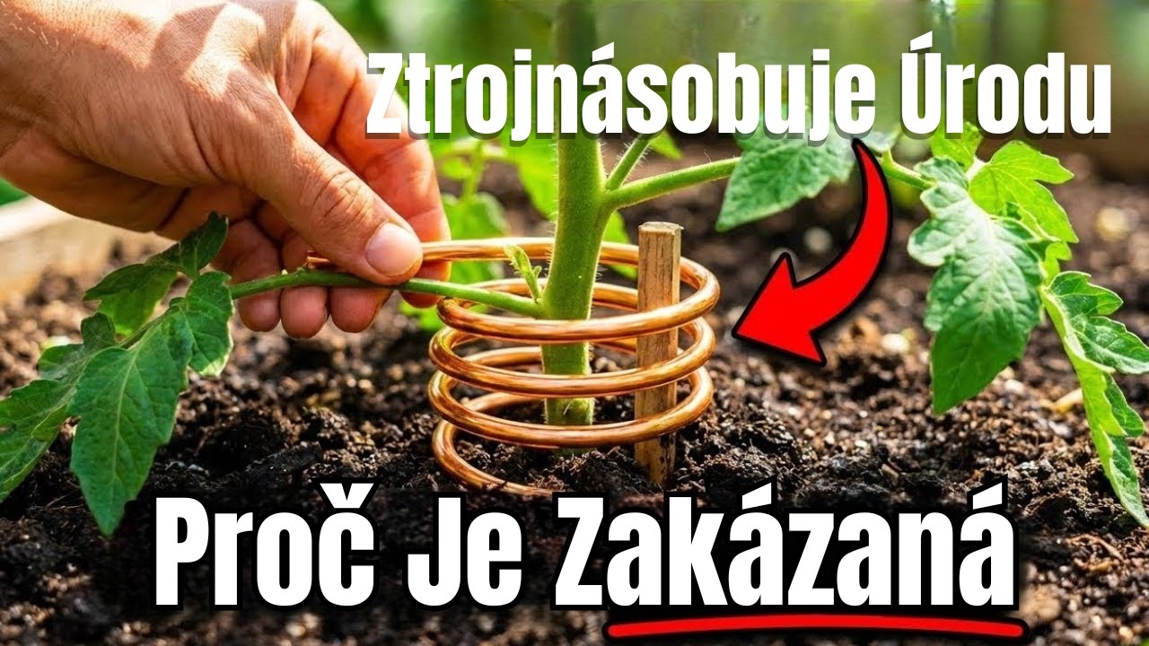 Jeden Měděný Drát Ztrojnásobí Vaši Úrodu — Proč Je Tato Věda „Zakázaná“?