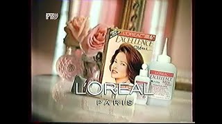 Реклама Защищающей Крем-краски для волос от L'Oréal Paris Excellence Crème (1996-1997)