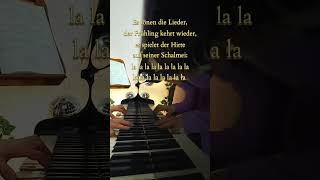 "Es tönen die Lieder",Klavier #volksweise #volkslied #frühlingserwachen #mitsinglied #bechstein