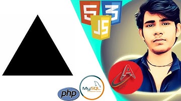 How to Make a perfect Triangle with the Help of HTML &CSS