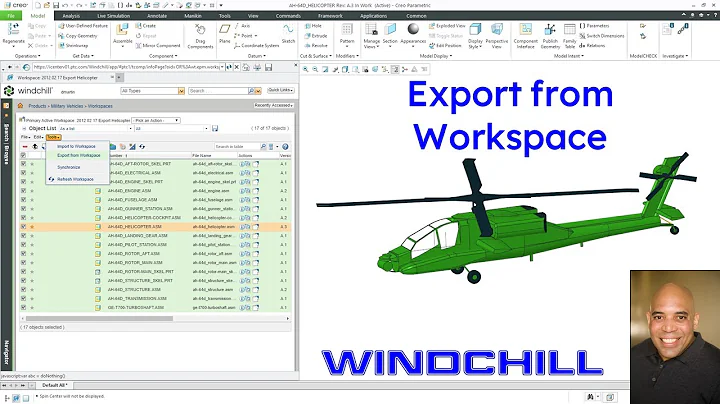 PTC Windchill - Export from Workspace | CAD Data Management