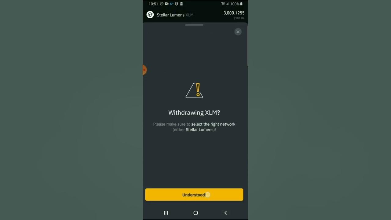 How To Withdraw XLM Stellar Lumens Binance US, Deposit To KuCoin