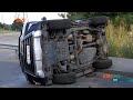 У Києві на шаленій швидкості водій БМВ протаранив багатотонний позашляховик
