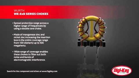 Wurth WE-ExB Common Mode Choke Product Overview | Digi-Key Daily