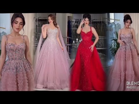 أفخم وأجمل فساتين السهرات 2025 فساتين ملكية