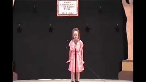 Anna sings Speak Now.