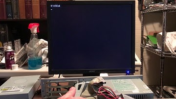 IBM 486 - Part 1 - Installing MS-DOS on an old 80486 system - STB112