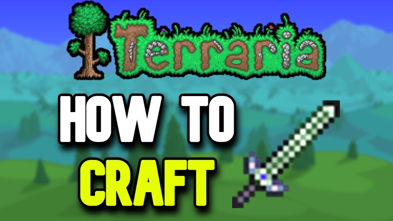 How to Make a Tungsten Broadsword in Terraria (Quick Tutorial) YouTube