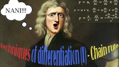 Calculus - Techniques of differentiation (I - Chain Rule)