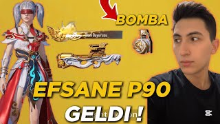 OHA! 7 SEVİYE PEGASUS P90 GELDİ! OYUNUN EN İYİ ÇARKI! PUBG Mobile