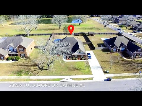 23926 Tullamore Dr, Daphne, AL home video tour