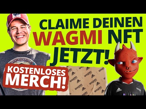 Claime Deinen Wagmi United NFT jetzt - kostenloses Merch!!
