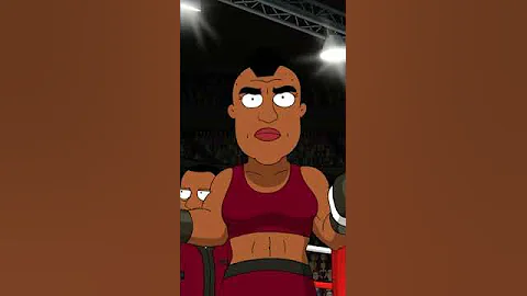 Lois challenges Deidre Jackson to a boxing ring 🤣🤣 #shorts Family guy season 9 episode 5