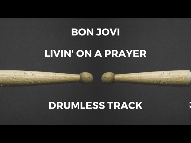 Bon Jovi - Livin' On A Prayer (drumless) class=