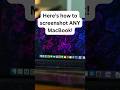How to Screenshot on ANY MacBook in 5 Seconds! 🔥#mactips #shorts #xpertechsolution