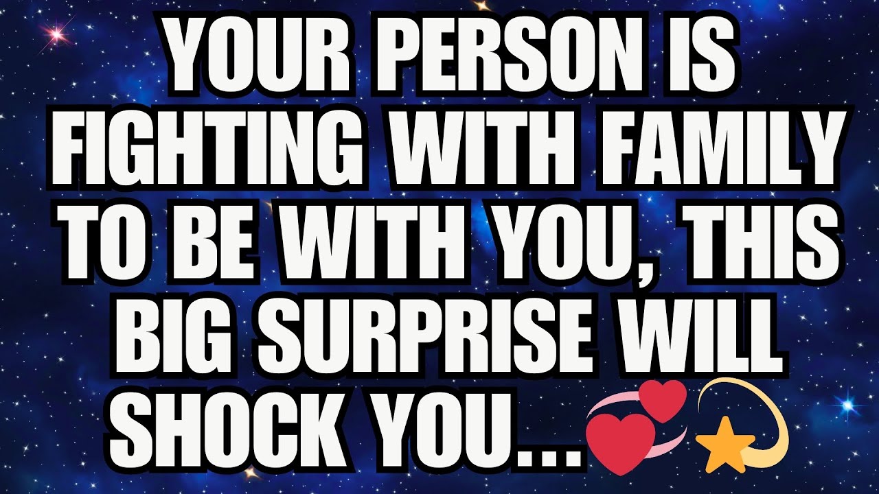 ✨ Ваш любимый человек борется со своими родственниками за право быть с вами, этот большой сюрприз...