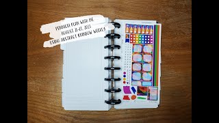 Pennichi Plan with Me || August 21-27, 2023 || Using: Abstract Rainbow Weekly