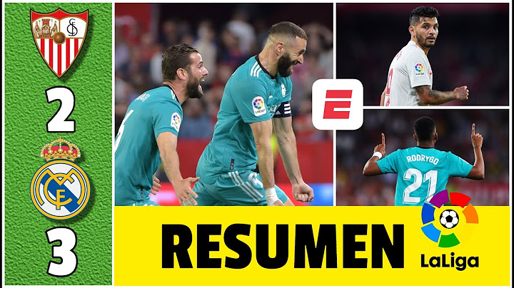 REAL MADRID acaricia título de La Liga. Espectacular remontada ante Sevilla del Tecatito | La Liga
