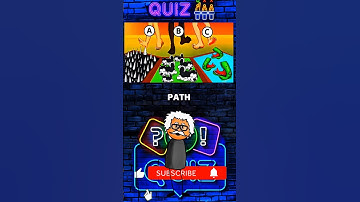 Quiztijd - Welk pad zou jij kiezen? #quiz #quiztijd #shorts #raadsels