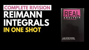 Riemann integrals in ONE SHOT