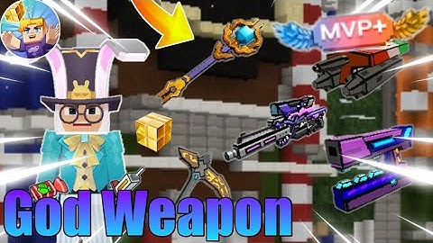 Using God Weapon in Build And Shoot ( Build And Shoot ) - [ Blockman GO - Adventures ] Koto BG