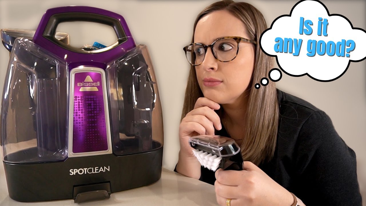 Bissell Spot Cleaner Review Unboxing & Demo YouTube