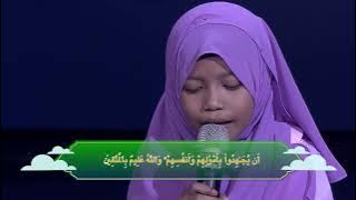 Grand Final Qori Cilik Indonesia, Izzah Qurrata'ain Maluku Utara