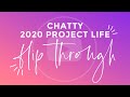 2020 CHATTY Project Life Flip Through (May-December)