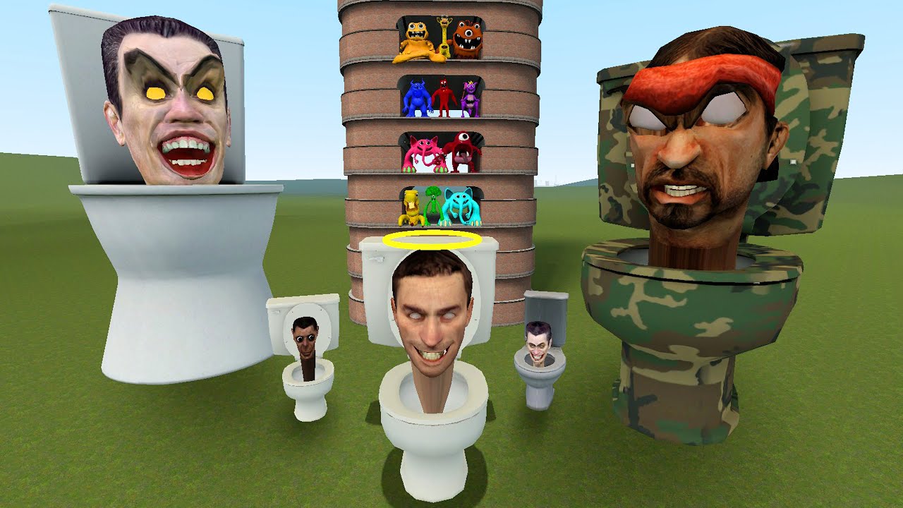 Skibidi toilet virus. Скибиди туалет в Gmod. Мод на скибиди туалет. Скибиди туалет картинки.