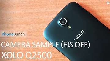 XOLO Q2500 Video Camera Sample with EIS Off