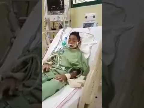 مريض غائب عن الوعي على السرير يؤدي الصلاة اذا عجزت عن كتب سبحان الله فاغلق هاتفك