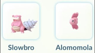 Double Water Love Cup Team: Slowbro \& Alomomola | Pokémon GO Great League GBL PvP Battle