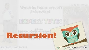 C ExpertTutes [Hindi] 26.  Recursion