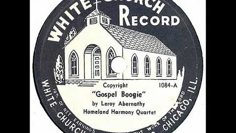Leroy Abernathy Homeland Harmony Quartet - Gospel ...