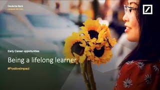 Early Careers Skills Series: Being a lifelong learner