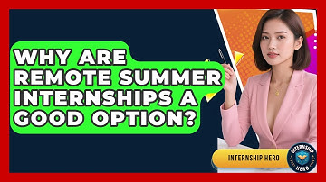 Why Are Remote Summer Internships A Good Option? - Internship Hero