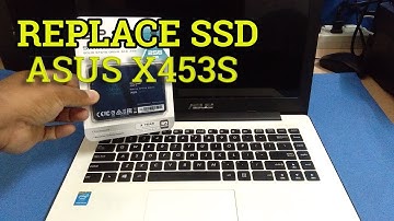 ASUS X453S UPGRADE SSD